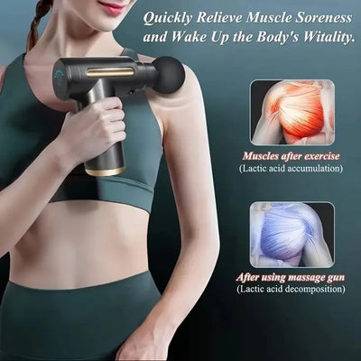 Gun Massager Machine for Pain Relief - Body