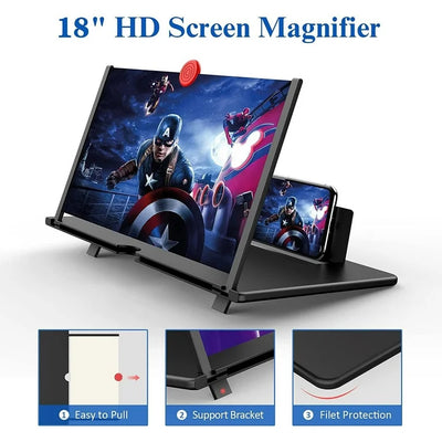 👓 3D Screen Magnifier with Eye Protection – Watch Bigger & Safer! @Just Rs. 299/📱