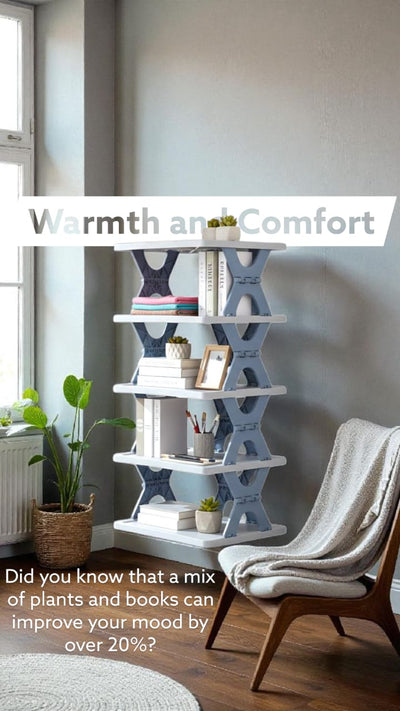 Creative 6 layer Foldable shoe rack | Portable Storage Organizer for Home & Office