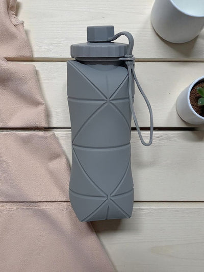 Silicone Folding Water bottle for Travel , Sports , Gym and Office