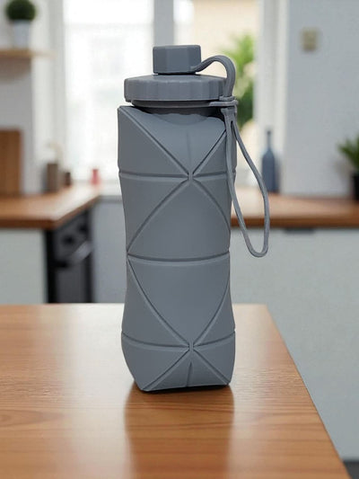 Silicone Folding Water bottle for Travel , Sports , Gym and Office