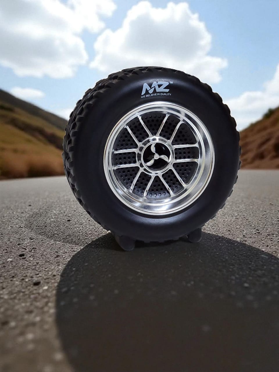 Portable Tyre | Wheel Shape Wireless Blutooth Speaker