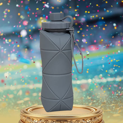 Silicone Folding Water bottle for Travel , Sports , Gym and Office